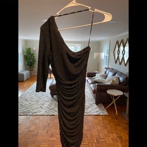 One Shoulder Party Dress